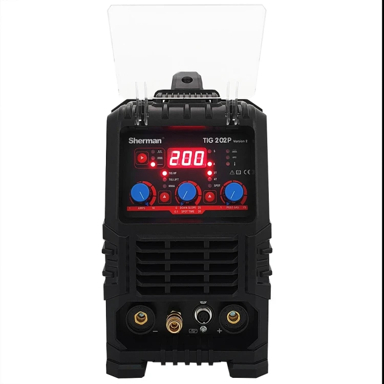 Sherman TIG 202 P DC WIG / MMA - Frontblende