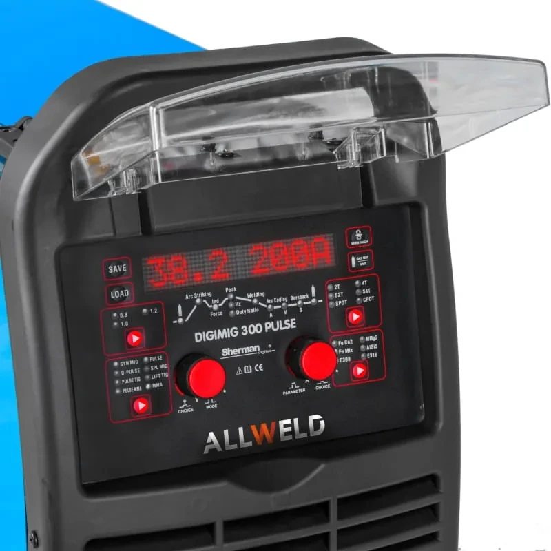 Sherman DIGIMIG 300 Pulse Synergic - Bedienfeld