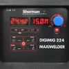 Sherman DIGIMIG 224 Maxiwelder 4-in-1 - Bedienfeld