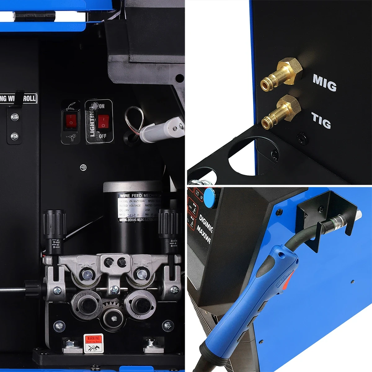 Sherman DIGIMIG 224 Maxiwelder 4-in-1 - Collage