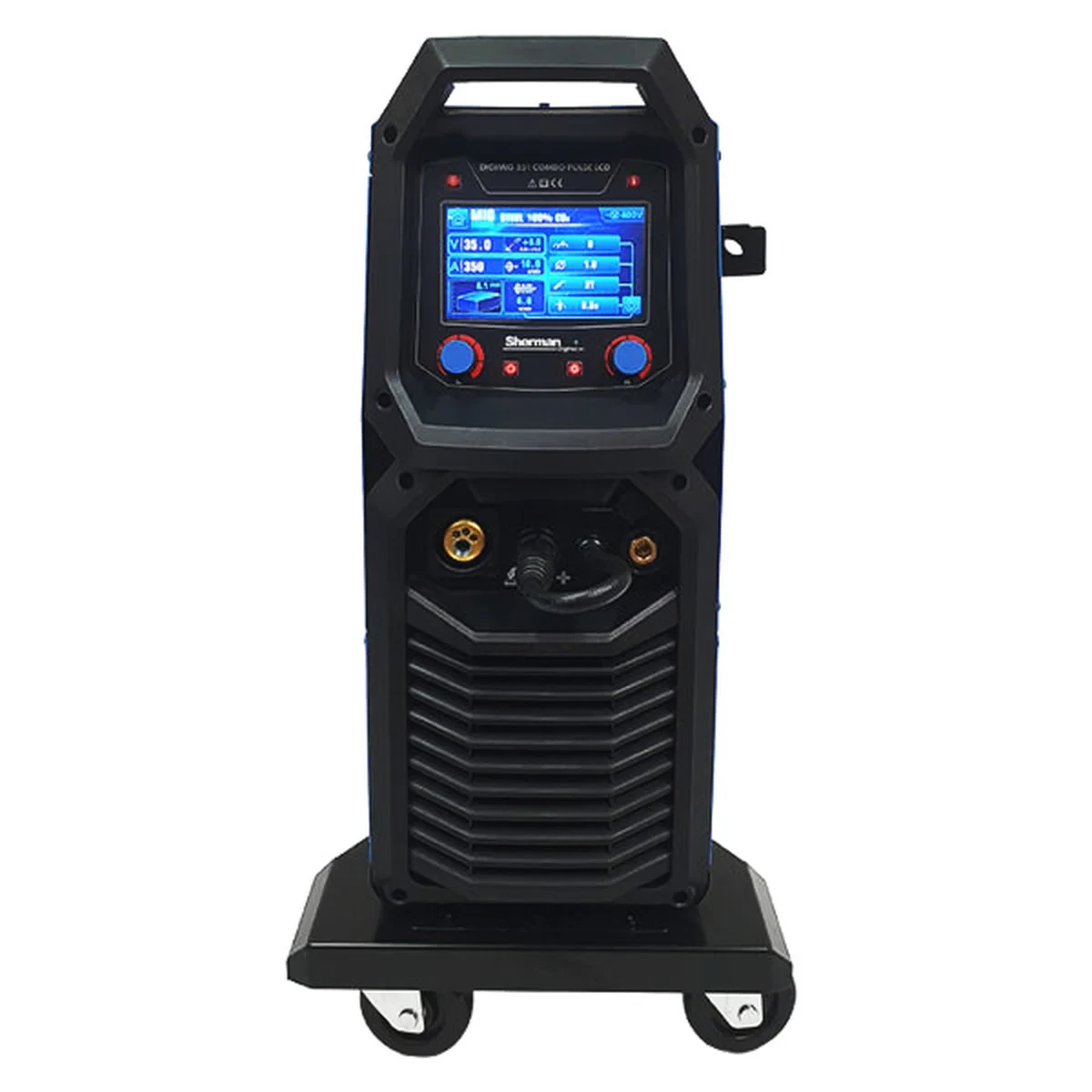 SHERMAN DIGIMIG 350 COMBO LCD MIG/MAG - Frontblende