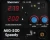 Sherman MIG 200 Speedy MIG/MAG - Bedienfeld