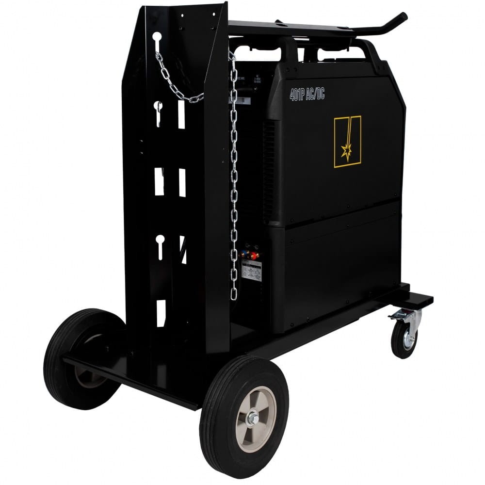 Spartus PROTIG 401PW WIG AC/DC - Rückseite des Geräts