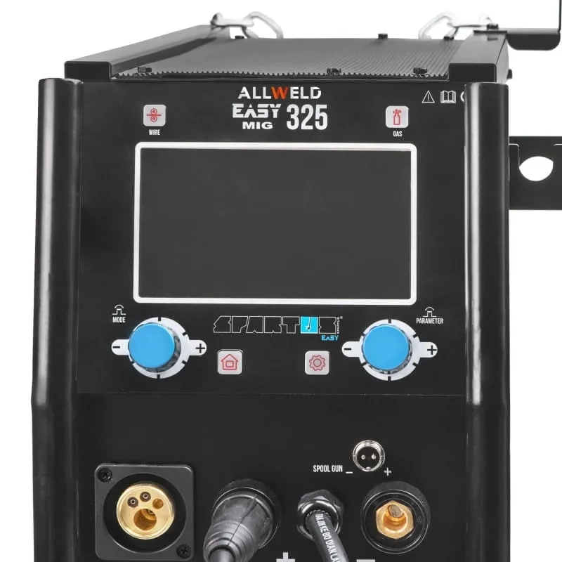 SPARTUS EasyMIG 325 MIG/MAG/MMA - Bedienfeld