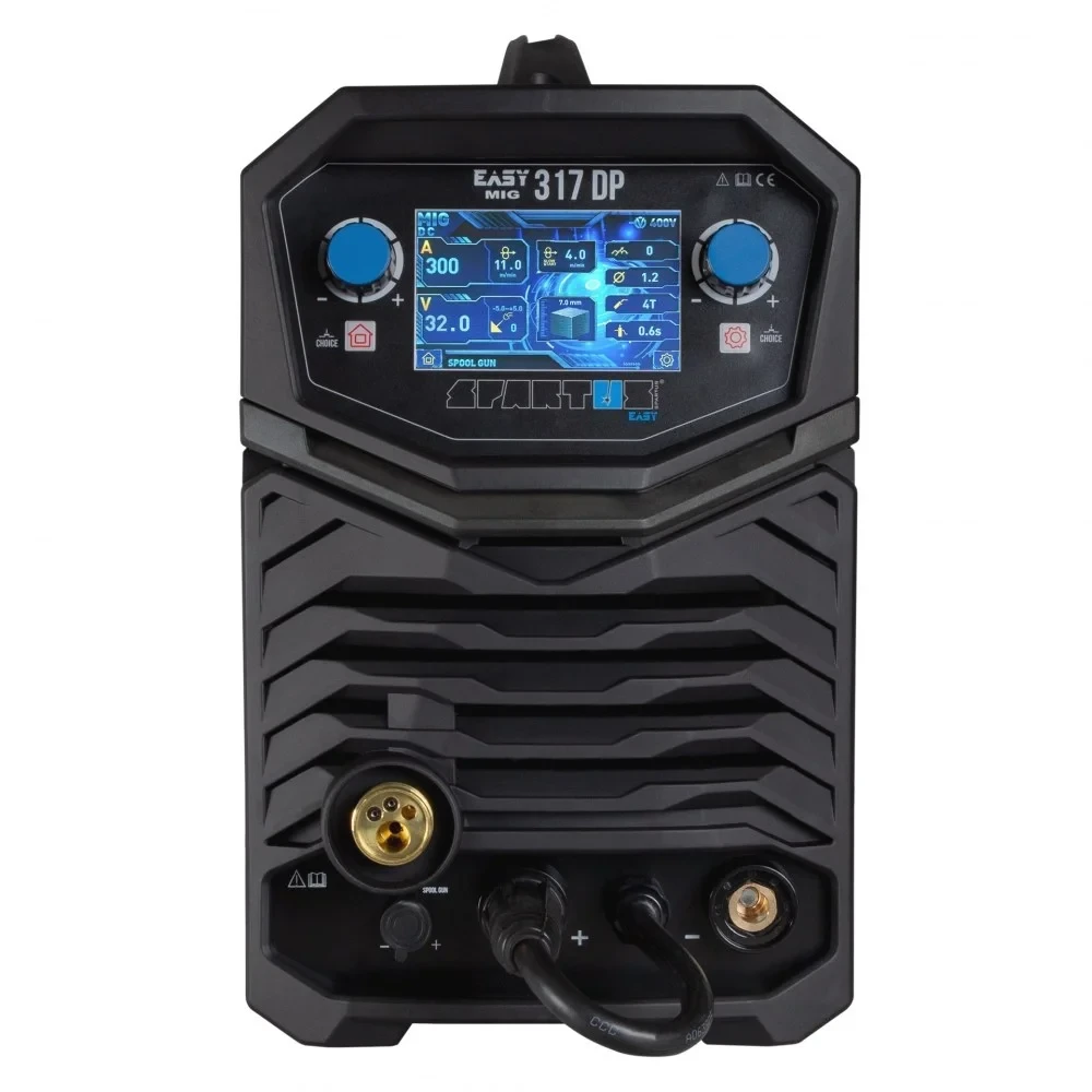 SPARTUS EasyMIG 317 Dual Pulse MIG/MAG - Frontblende