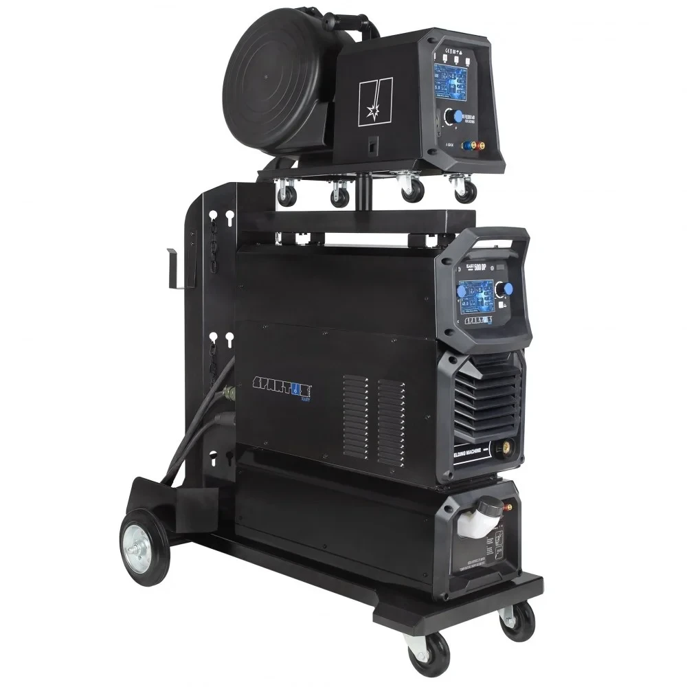 Spartus EasyMIG 500 Dual Pulse MIG/MAG - Frontblende