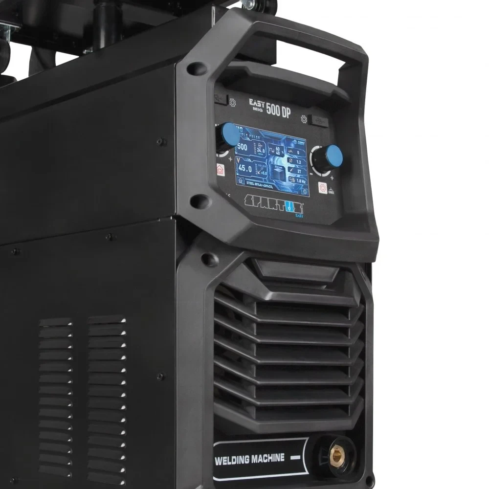 Spartus EasyMIG 500 Dual Pulse MIG/MAG - Bedienfeld