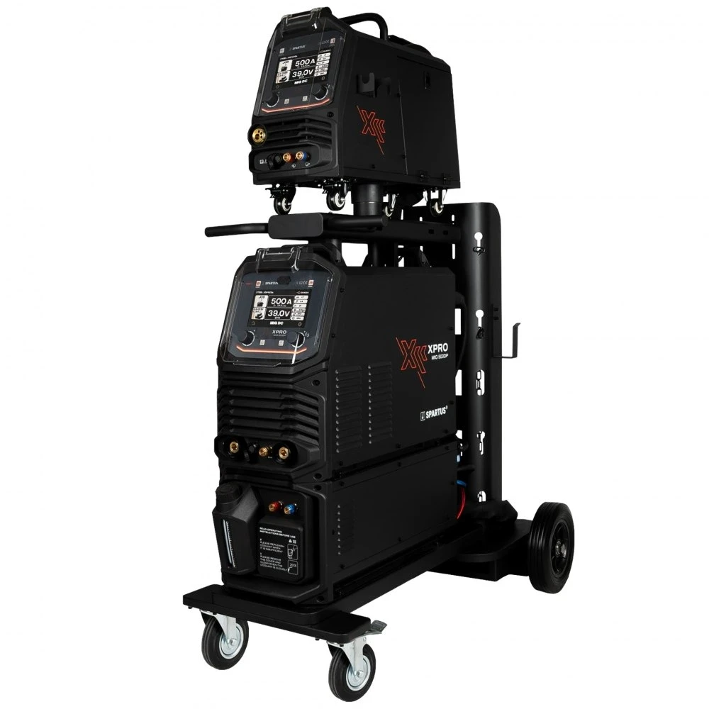 SPARTUS XPro MIG 500 Dual Pulse MIG/MAG - Frontblende