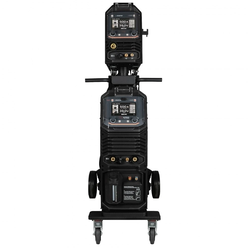 SPARTUS XPro MIG 500 Dual Pulse MIG/MAG - Frontblende