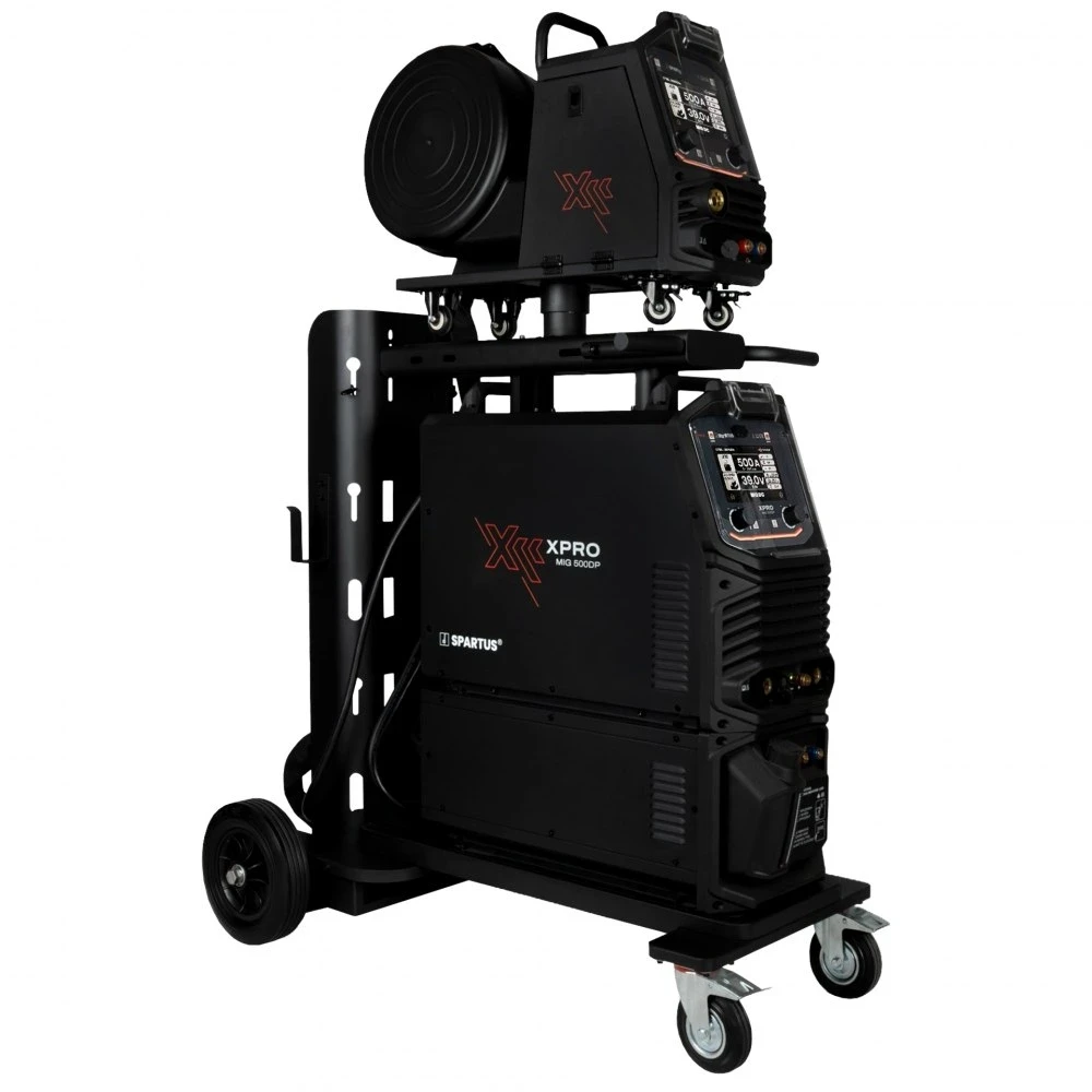 SPARTUS XPro MIG 500 Dual Pulse MIG/MAG - Frontblende