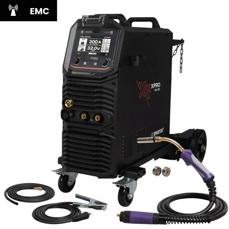 SPARTUS XPro MIG 300 MIG/MAG WIG DC E-Hand - Hersteller-Set