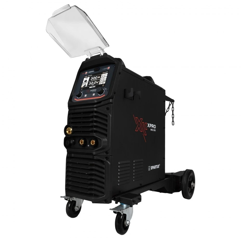 SPARTUS XPro MIG 300 MIG/MAG WIG DC E-Hand - Frontblende