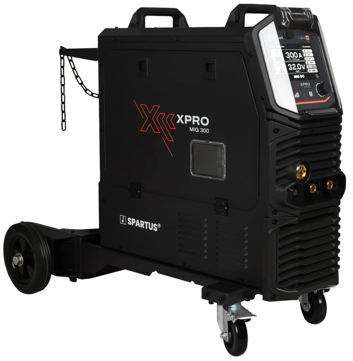 SPARTUS XPro MIG 300 MIG/MAG WIG DC E-Hand - Frontblende