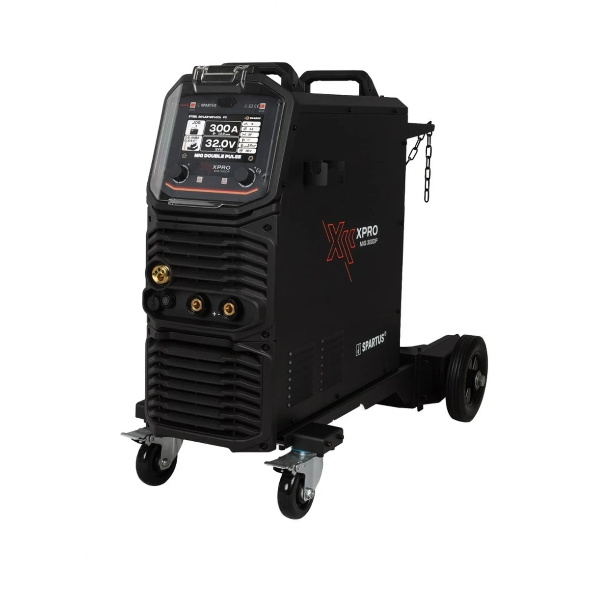 Spartus XPro MIG 300 Dual Pulse MIG/MAG - Frontblende