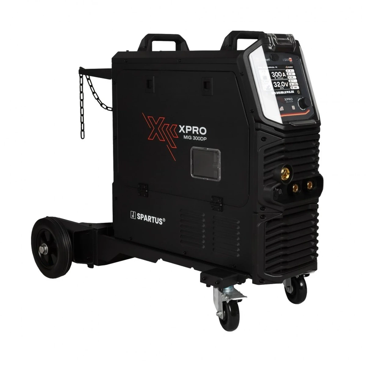 Spartus XPro MIG 300 Dual Pulse MIG/MAG - Frontblende