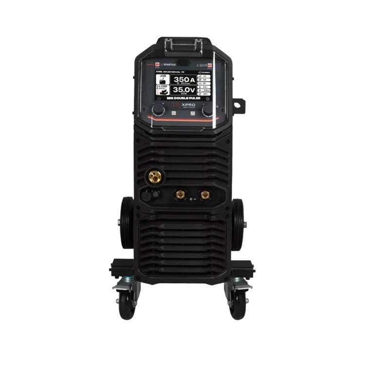 SPARTUS XPro MIG 350 Dual Pulse MIG/MAG - Frontblende