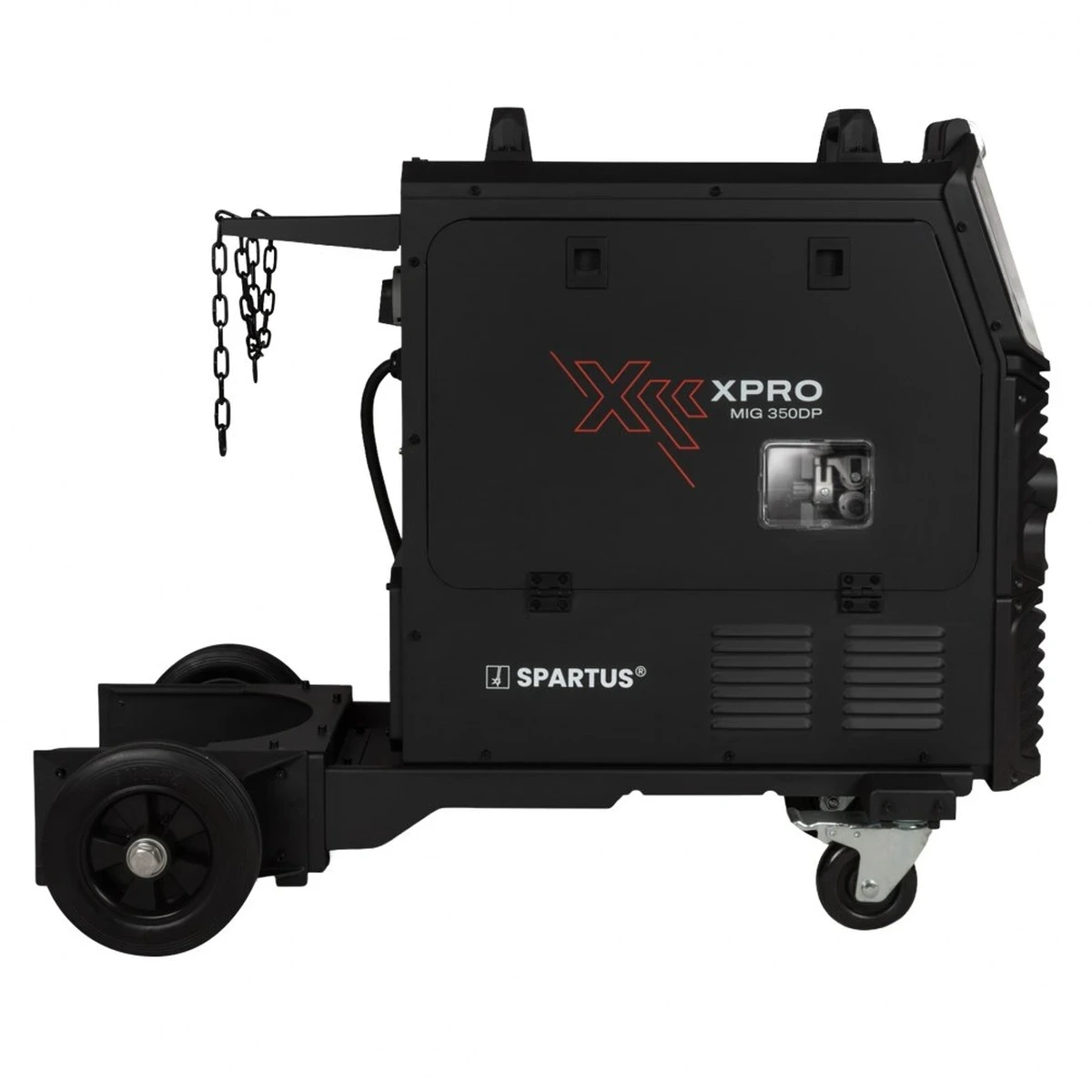 SPARTUS XPro MIG 350 Dual Pulse MIG/MAG - Frontblende
