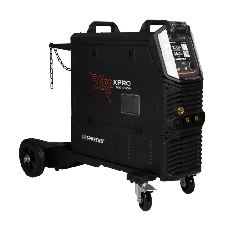 SPARTUS XPro MIG 350 Dual Pulse MIG/MAG - Frontblende