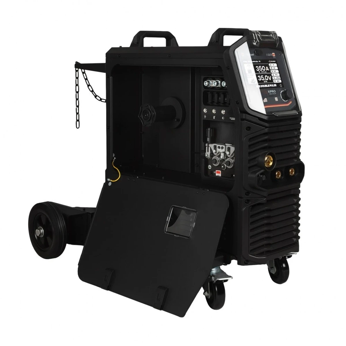 SPARTUS XPro MIG 350 Dual Pulse MIG/MAG - Frontblende