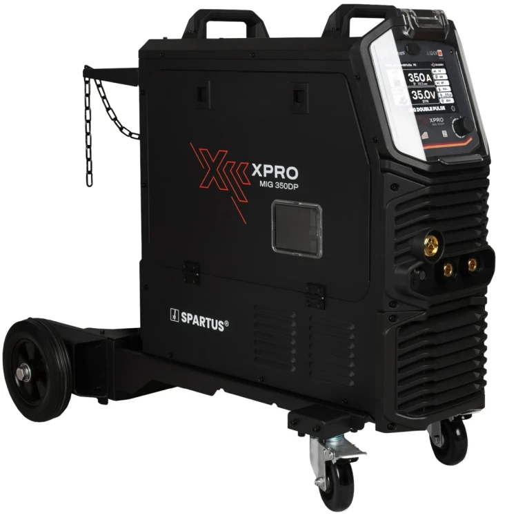 SPARTUS XPro MIG 350 Dual Pulse MIG/MAG - Frontblende