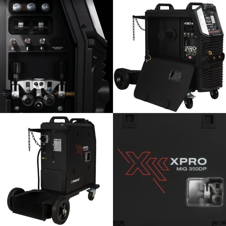 SPARTUS XPro MIG 350 Dual Pulse MIG/MAG - Collage