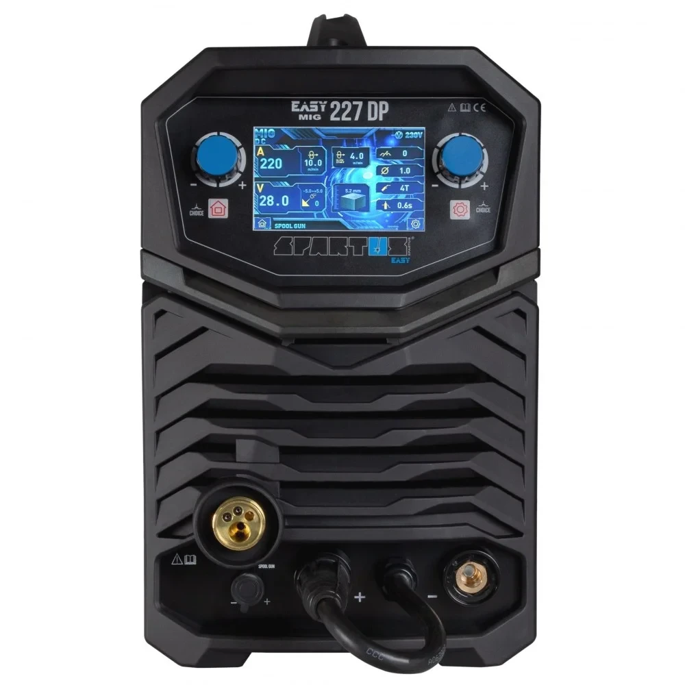 SPARTUS EasyMIG 227 DP MIG/MAG - Frontblende