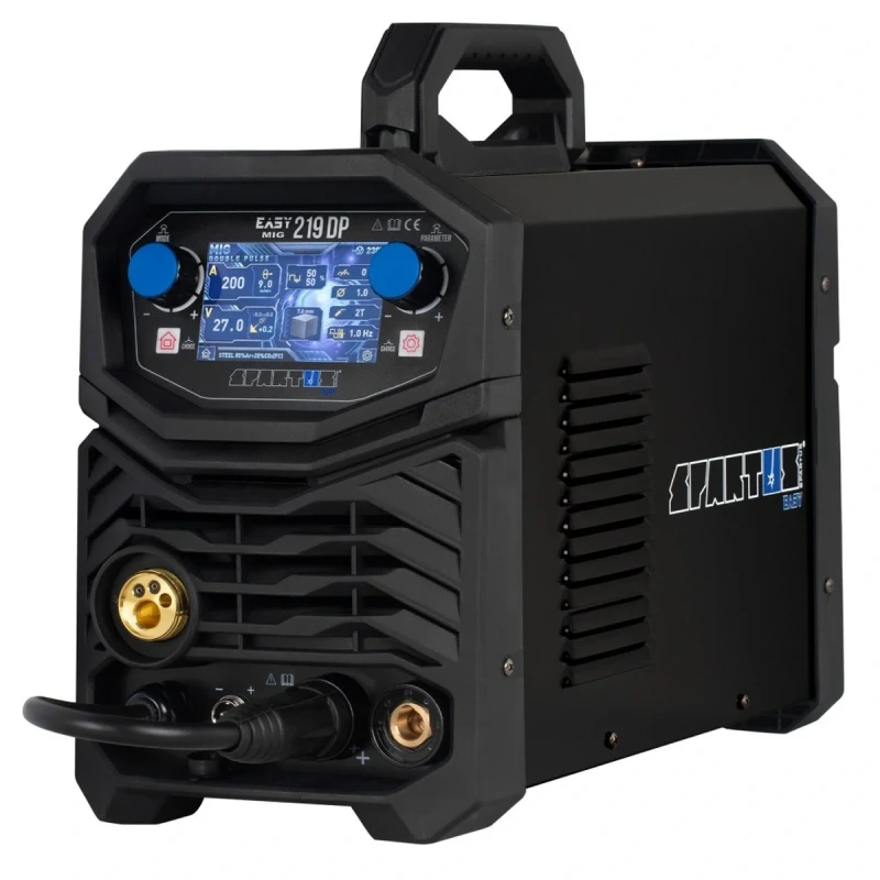 SPARTUS EasyMIG 219 Dual Pulse MIG/MAG - Frontblende