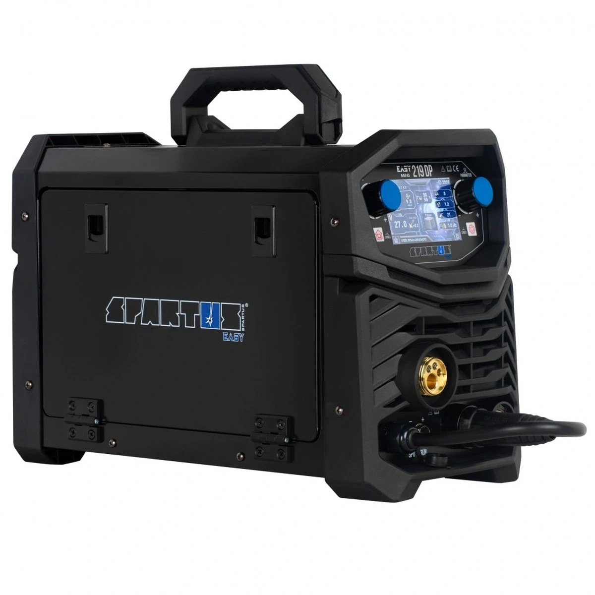 SPARTUS EasyMIG 219 Dual Pulse MIG/MAG - Frontblende