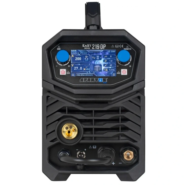 SPARTUS EasyMIG 219 Dual Pulse MIG/MAG - Frontblende