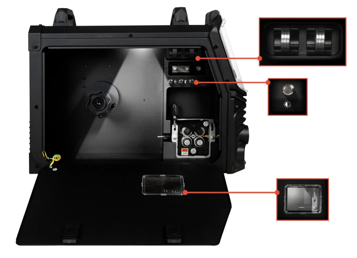 Spartus XPro MIG 260 Dual Pulse MIG/MAG - Drahtvorschub