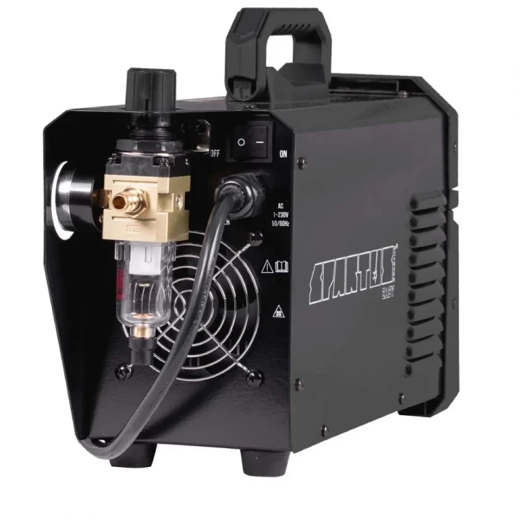 SPARTUS EasyCUT 40sL Inverter-Plasmaschneider - Rückseite des Geräts