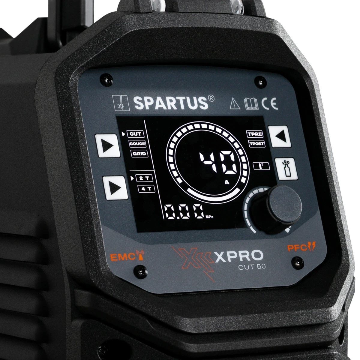 SPARTUS XPro CUT 50 Plasmaschneider - Bedienfield