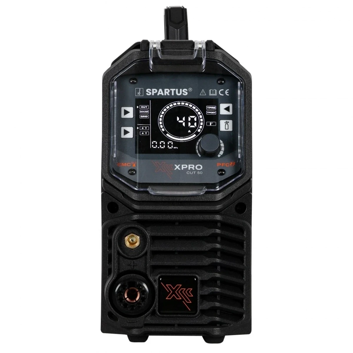 SPARTUS XPro CUT 50 Plasmaschneider - Vorderseite des Geräts