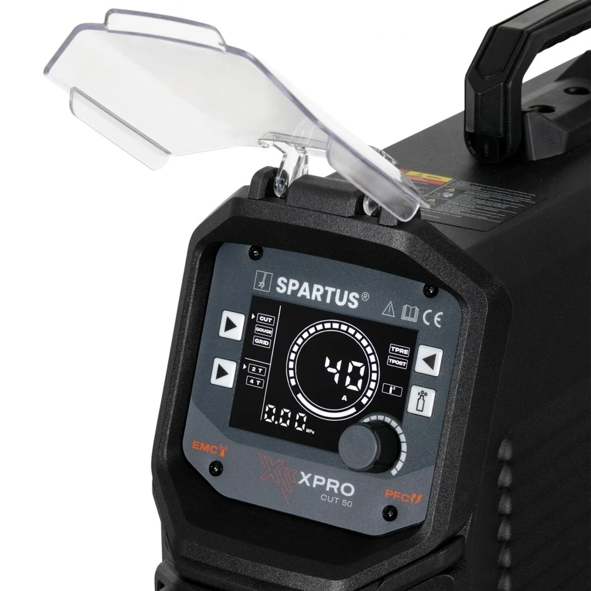 SPARTUS XPro CUT 50 Plasmaschneider - Bedienfield
