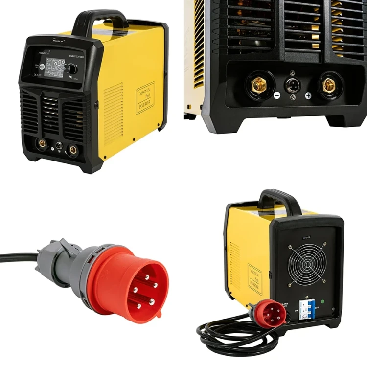 MAGNUM Snake 320 LED V2 MMA/WIG LIFT - Collage