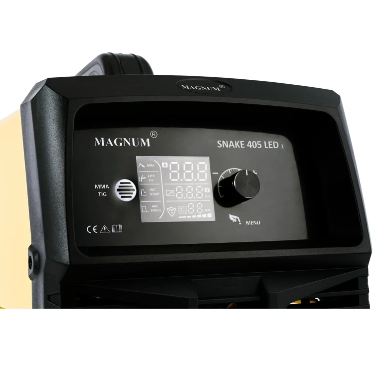 MAGNUM Snake 405 LED V2 MMA / WIG Lift - Bedienfeld