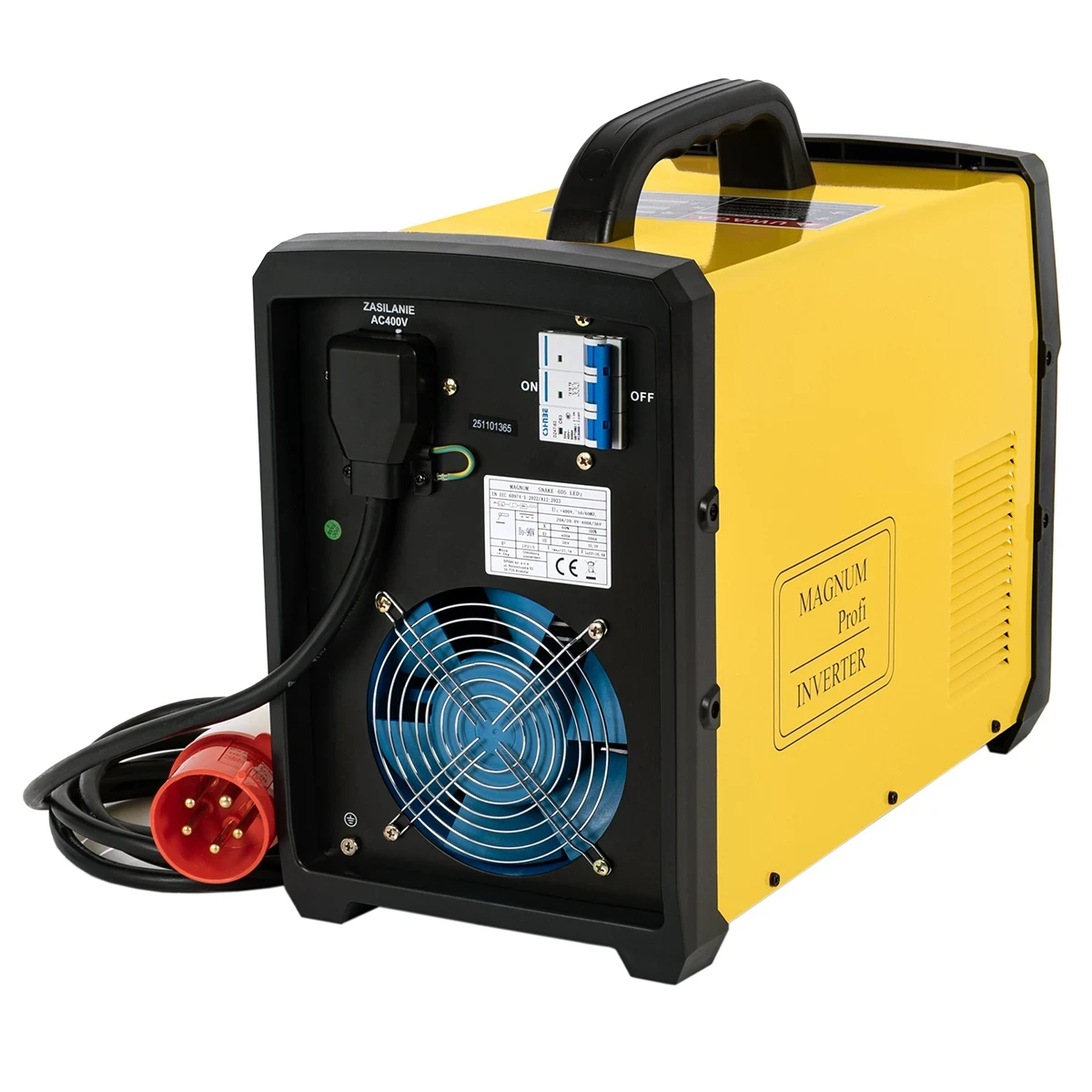 MAGNUM Snake 405 LED V2 MMA / WIG Lift - Bedienfeld