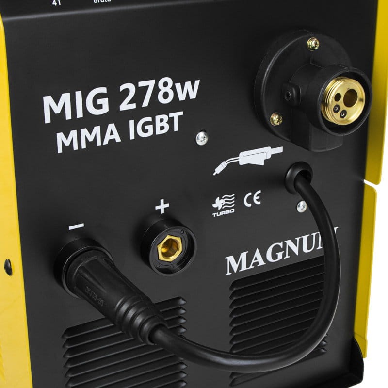 Magnum MIG 278 MMA IGBT - Bedienfeld