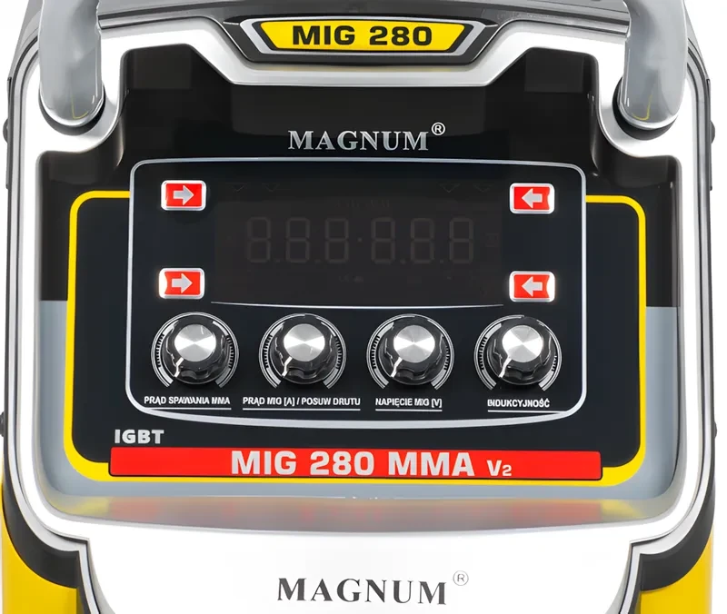 Magnum MIG MAG 280 MMA V2 - Bedienfeld
