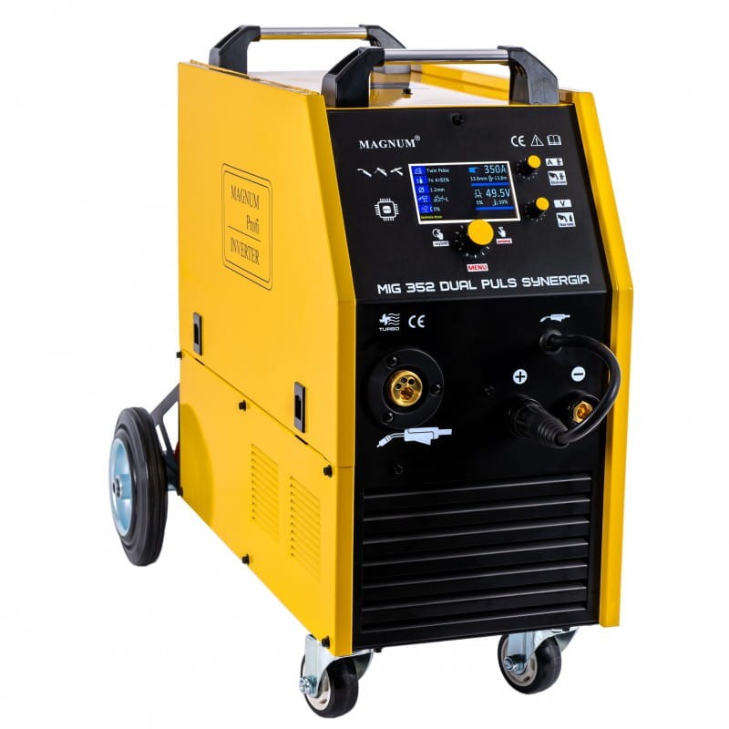 MAGNUM MIG 352 Dual Puls Synergia - Frontblende