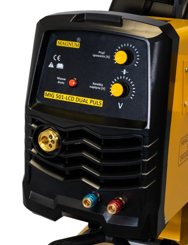 Magnum MIG 501-S Dual Puls MIG/MAG - Bedienfeld