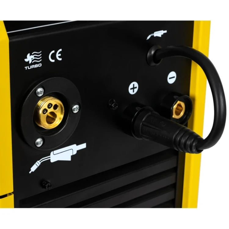 Magnum MIG 281 Dual Puls Synergia - Steckdosen