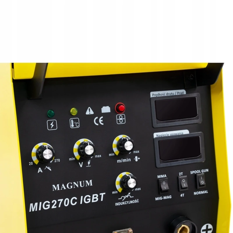 Magnum MIG 270C IGBT MIG/MAG - Bedienfeld