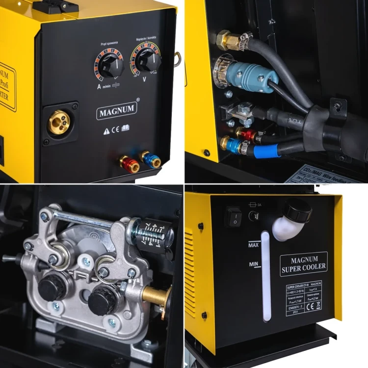 Magnum MIG 502 Dual Puls Synergia - Collage