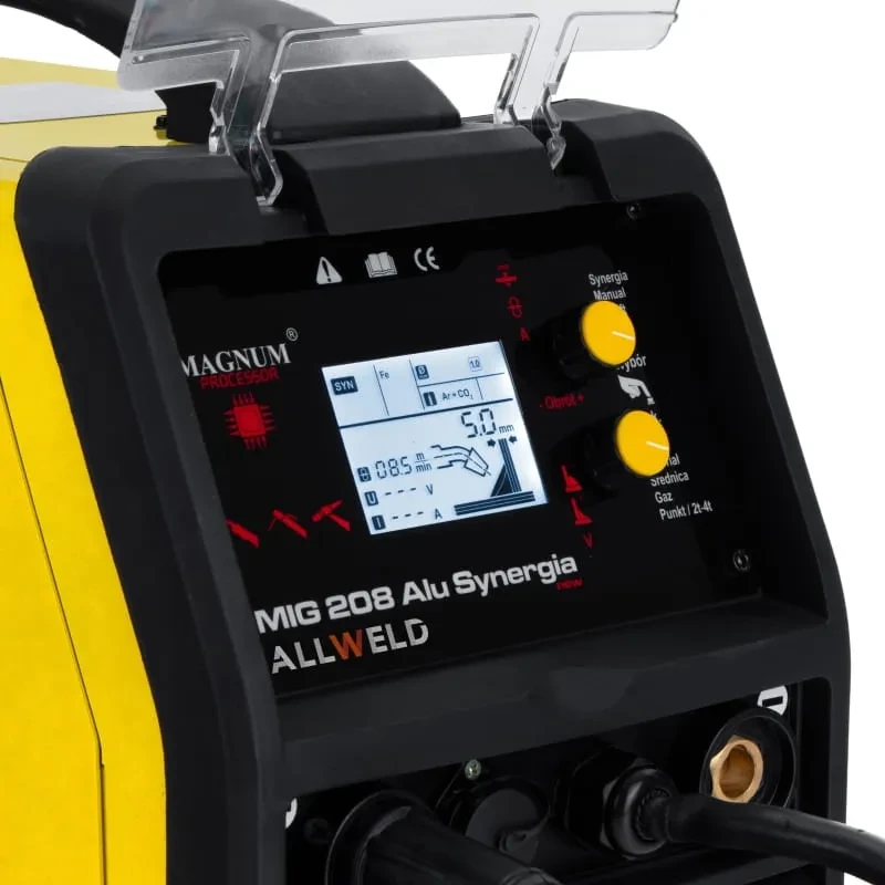 Magnum 208 Alu Synergia MIG/MAG - Bedienfeld