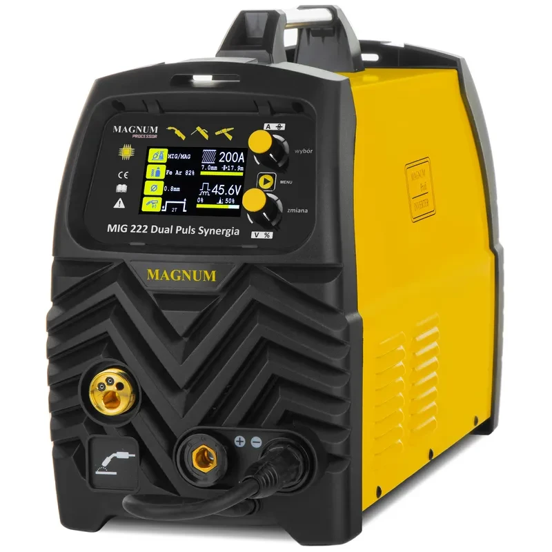 Magnum MIG 222 Dual Puls Synergia LCD - Frontblende