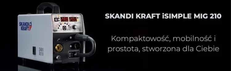 SKANDI KRAFT iSIMPLE MIG 210 - Details