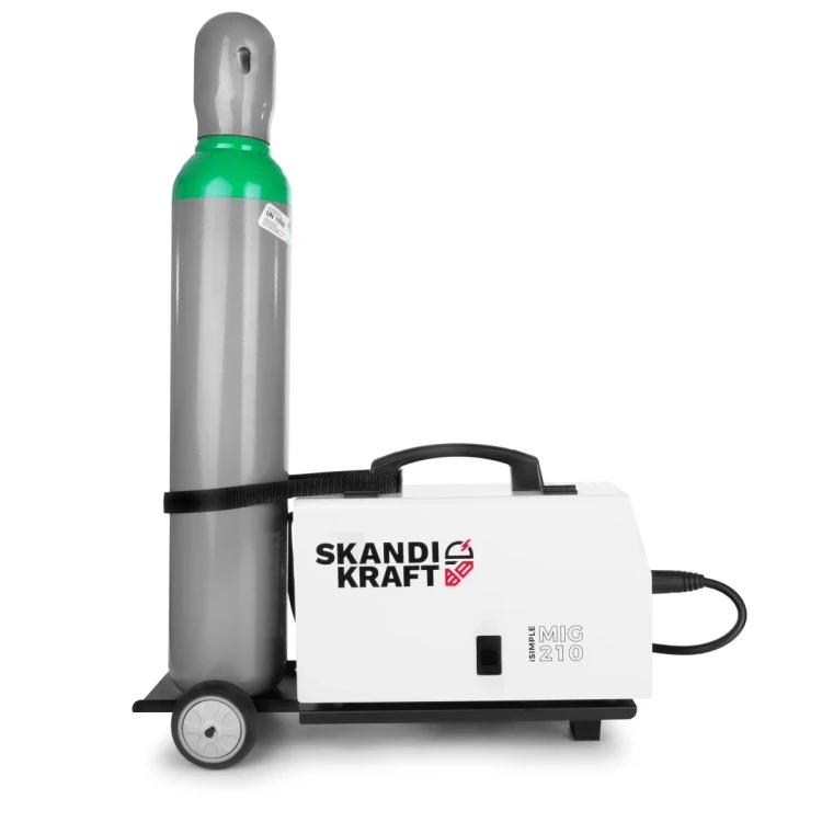 SKANDI KRAFT iSIMPLE MIG 210 CART - Gasflasche