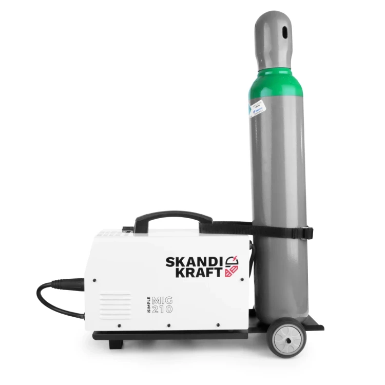 SKANDI KRAFT iSIMPLE MIG 210 CART - Gasflasche