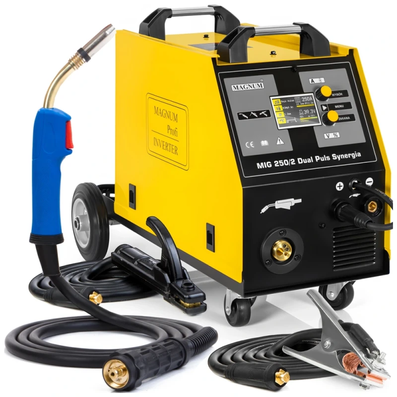 Magnum MIG 250/2 Dual Puls Synergia - Frontblende